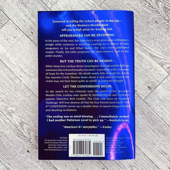 The 8th Confession [A Women's Murder Club Thriller 8] James Patterson PB‎ Book - Picture 2 of 13